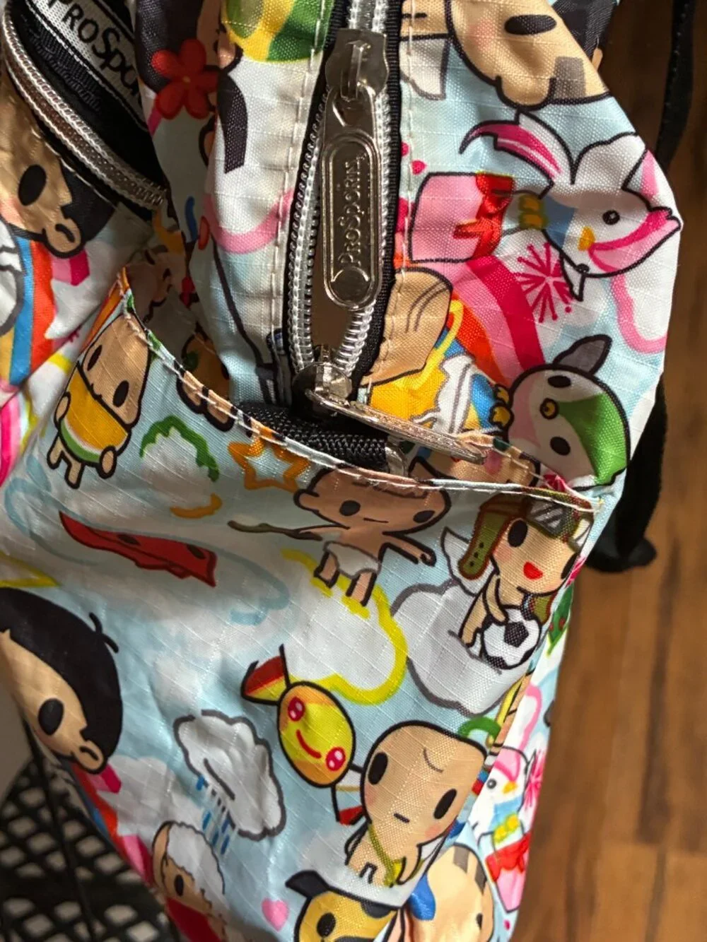 ProSports Tokidoki Medium Weekend Duffel Bag Anime Adjustable No Shoulder Strap.